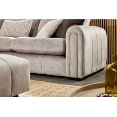 Glamour Plush Large 6 Seater Corner Sofa Glamour Plush Large 6 Seater Corner Sofa