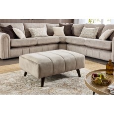 Glamour Plush Footstool Glamour Plush Footstool