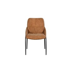 Jackson PU Leather Dining Chair in Tan Jackson PU Leather Dining Chair in Tan