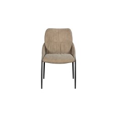 Jackson PU Leather Dining Chair in Taupe Jackson PU Leather Dining Chair in Taupe