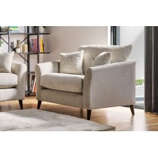 Milly Fabric Snuggler Love Chair Milly Fabric Snuggler Love Chair