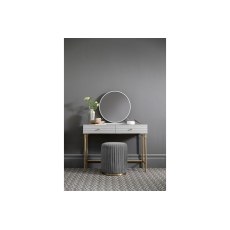 CLEARANCE - Ava Painted Mahogany Round Mirror CLEARANCE - Ava Painted Mahogany Round Mirror