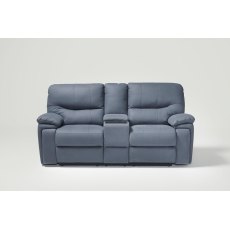 Quantum Cinematic 2 Seater Power Recliner Sofa with Headrest and iTable Console Quantum Cinematic 2 Seater Power Recliner Sofa with Headrest and iTable Console