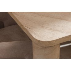 Ida Travertine Stone 150cm Dining Table Set with 4 Grace Chairs Ida Travertine Stone 150cm Dining Table Set with 4 Grace Chairs