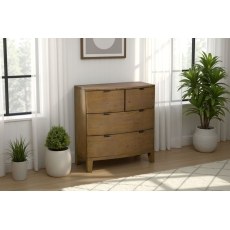 Bermuda Reclaimed Wood 4 Drawer Chest of Drawers Bermuda Reclaimed Wood 4 Drawer Chest of Drawers