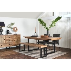 Nixon Reclaimed Wood 180cm-240cm Extending Dining Table Nixon Reclaimed Wood 180cm-240cm Extending Dining Table
