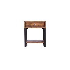 Nixon Reclaimed Wood Lamp Table Nixon Reclaimed Wood Lamp Table