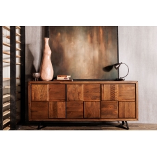 Samba Camden Solid Oak Wide Sideboard