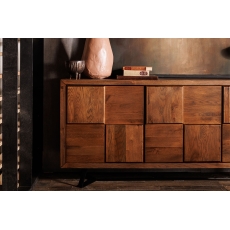 Samba Camden Solid Oak Wide Sideboard