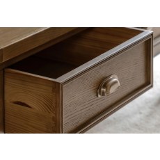 Gallery Direct Hardwick Smoked Oak 2 Drawer Coffee Table Gallery Direct Hardwick Smoked Oak 2 Drawer Coffee Table