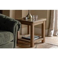 Gallery Direct Hardwick Smoked Oak Side Table Gallery Direct Hardwick Smoked Oak Side Table
