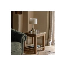 Gallery Direct Hardwick Smoked Oak Side Table Gallery Direct Hardwick Smoked Oak Side Table