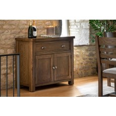 Gallery Direct Hardwick Smoked Oak Small Sideboard Gallery Direct Hardwick Smoked Oak Small Sideboard
