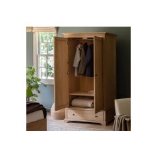 Gallery Direct Malvern Natural Oak Wardrobe Gallery Direct Malvern Natural Oak Wardrobe
