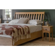 Gallery Direct Malvern Natural Oak Bedframe Gallery Direct Malvern Natural Oak Bedframe