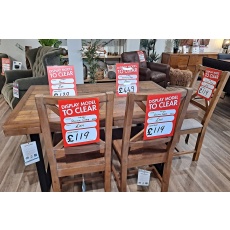 Ex-Display Plymouth - Baker Nixon Reclaimed Wood Ext Dining Table Ex-Display Plymouth - Baker Nixon Reclaimed Wood Ext Dining Table