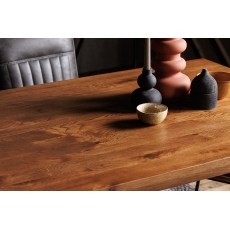 Soho Solid Oak 200cm Holburn Star Base Dining Table & 6 Cooper Dining Chairs Soho Solid Oak 200cm Holburn Star Base Dining Table & 6 Cooper Dining Chairs