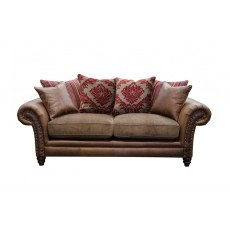 Alexander & James Hudson 3 Seater Pillow Back Sofa Alexander & James Hudson 3 Seater Pillow Back Sofa