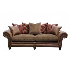 Alexander & James Hudson 4 Seater Pillow Back Sofa Alexander & James Hudson 4 Seater Pillow Back Sofa
