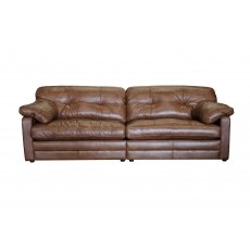 Alexander & James Bailey Leather 4 Seater Sofa - Split Alexander & James Bailey Leather 4 Seater Sofa - Split