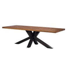 Soho Solid Oak 240cm Holburn Star Base Dining Table Soho Solid Oak 240cm Holburn Star Base Dining Table