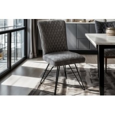 Forge Industrial Grey Dining Chair Forge Industrial Grey Dining Chair