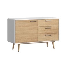 Princeton High Gloss White Small Sideboard Princeton High Gloss White Small Sideboard