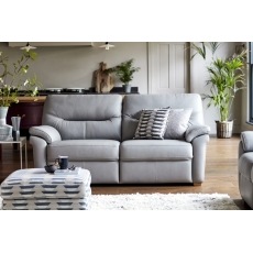 G Plan Seattle Leather 2.5 Seater Sofa With Wood Feet G Plan Seattle Leather 2.5 Seater Sofa With Wood Feet