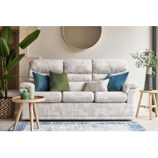 G Plan Malvern Fabric 3 Seater 3 Cushion Sofa G Plan Malvern Fabric 3 Seater 3 Cushion Sofa