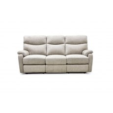Monet 3 Seater Manual Recliner Sofa in Mink Fabric - STOCK Monet 3 Seater Manual Recliner Sofa in Mink Fabric - STOCK