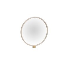 Lily Painted Mahogany Gallery Mirror Lily Painted Mahogany Gallery Mirror