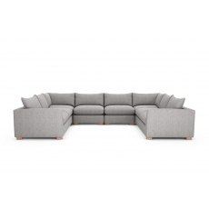 Metz 8 Seater U Shaped Sectional Corner Sofa Metz 8 Seater U Shaped Sectional Corner Sofa