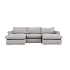 Metz 3 Seater U Shaped Sectional Chaise Corner Sofa Metz 3 Seater U Shaped Sectional Chaise Corner Sofa