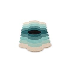 Orla Kiely OR Flower Teal Rug Orla Kiely OR Flower Teal Rug