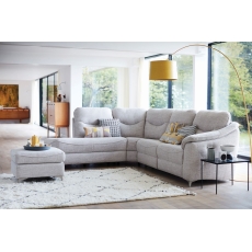 G Plan Jackson LHF Fabric Corner Chaise Sofa