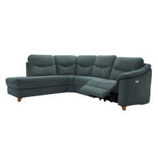 G Plan Jackson LHF Leather Corner Chaise Sofa