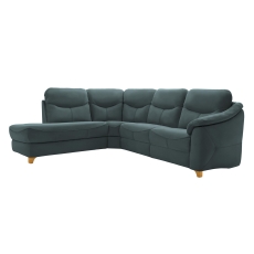 G Plan Jackson LHF Leather Corner Chaise Sofa