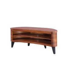 San Francisco Curved TV Stand - Walnut San Francisco Curved TV Stand - Walnut