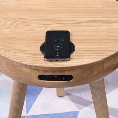 San Francisco Smart Lamp Table - Oak San Francisco Smart Lamp Table - Oak