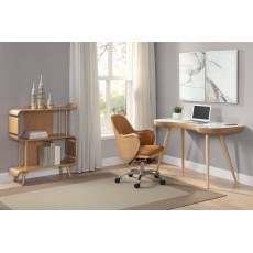 Vienna Short Bookcase - Oak Vienna Short Bookcase - Oak