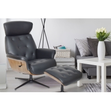 Nordic Swivel Chair and Stool