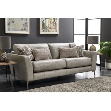 Falmouth Leather Hide 3 Seater Sofa Falmouth Leather Hide 3 Seater Sofa