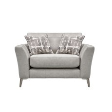 Falmouth Leather Hide Cuddler Sofa Falmouth Leather Hide Cuddler Sofa