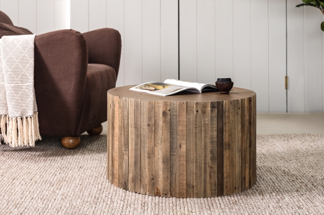 Reclaimed wood clearance coffee table