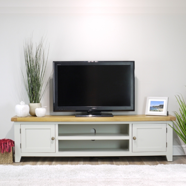 Extra large on sale tv console