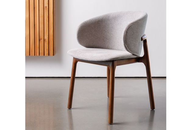 Project 62 lana curved store back dining chair