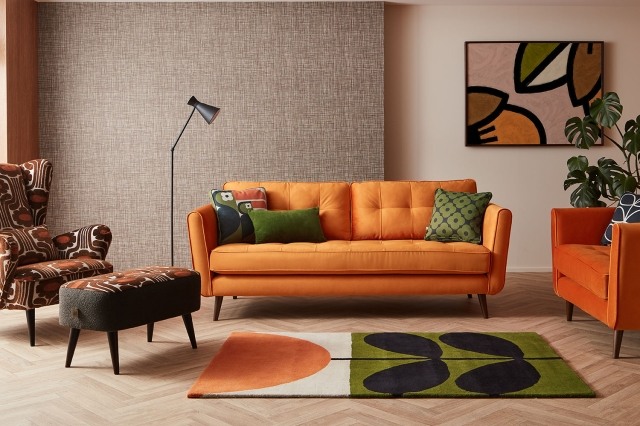 Orla Kiely Ivy Medium Sofa Orla Kiely Ivy Medium Sofa