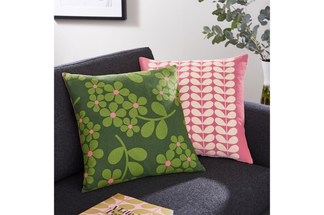 Orla kiely 2025 green cushion