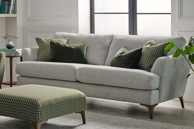 Hampton Boucle Upholstered 2.5 Seater Sofa Hampton Boucle Upholstered 2.5 Seater Sofa