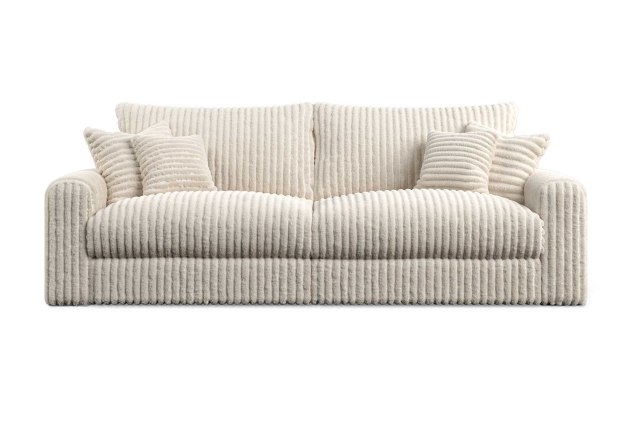 Chunky Cord Cream Extra Large Sofa Chunky Cord Cream Extra Large Sofa